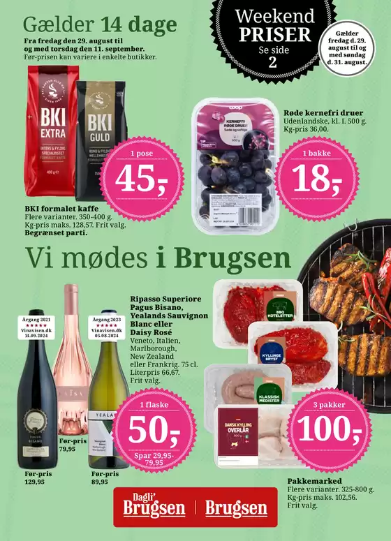 Dagli'Brugsen katalog i Esbjerg | Dagli'Brugsen Tilbudsavis | 2025-08-29T00:00:00.000Z - 2025-09-11T00:00:00.000Z