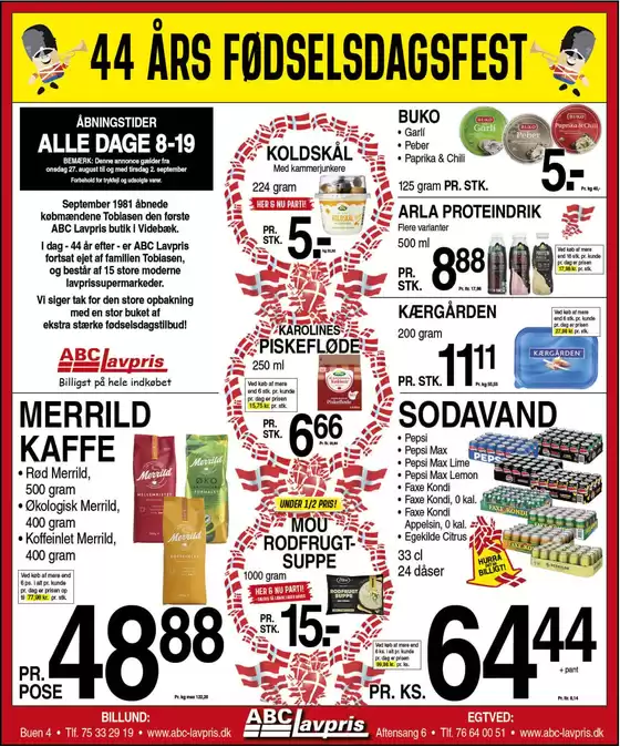 ABC Lavpris katalog i Esbjerg | ABC Lavpris Tilbudsavis | 2025-08-27T00:00:00.000Z - 2025-09-02T00:00:00.000Z
