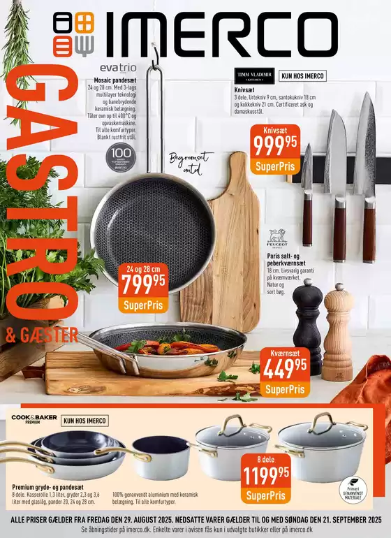 Imerco katalog i Esbjerg | Uge 36 Gastro | 2025-08-29T00:00:00.000Z - 2025-09-21T00:00:00.000Z