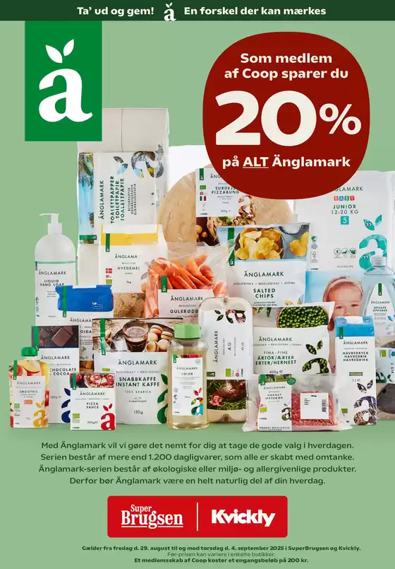 SuperBrugsen katalog i Nørresundby | Toptilbud til sparegrise | 2025-08-29T00:00:00.000Z - 2025-09-04T00:00:00.000Z