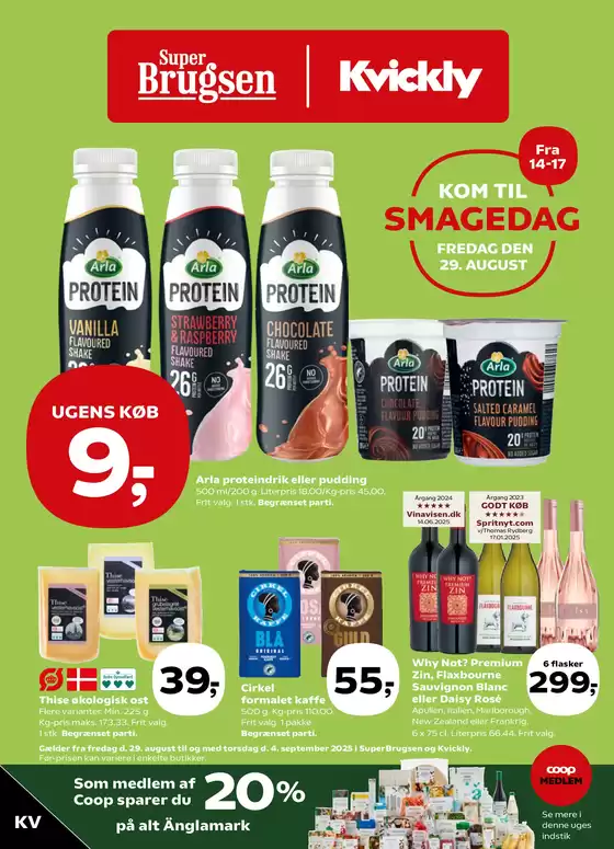 Kvickly katalog i Sønderborg | Kvickly Avisen | 2025-08-29T00:00:00.000Z - 2025-09-04T00:00:00.000Z