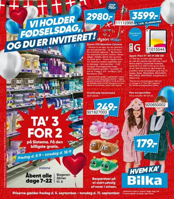 Bilka katalog i Vejle | Eksklusive tilbud til vores kunder | 2025-09-03T00:00:00.000Z - 2025-09-17T00:00:00.000Z
