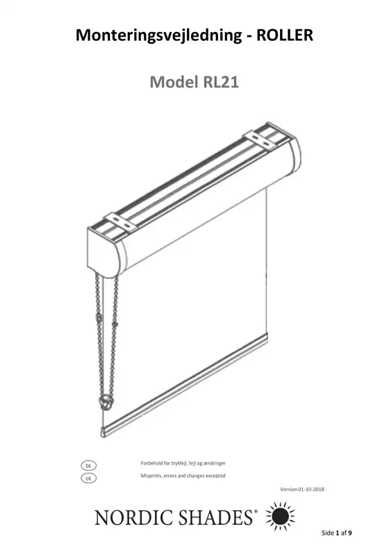 Garant katalog | NS - Monteringsvejledning - RL21 | 2025-09-03T00:00:00.000Z - 2025-09-17T00:00:00.000Z