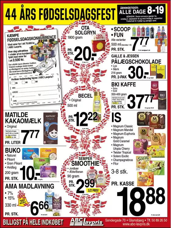ABC Lavpris katalog i Vejle | Stort udvalg af tilbud | 2025-09-03T00:00:00.000Z - 2025-09-17T00:00:00.000Z