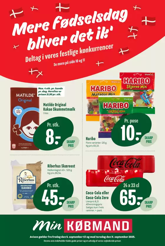 Min Købmand katalog i Nørager (Nordjylland) | Nye tilbud at opdage | 2025-09-04T00:00:00.000Z - 2025-09-18T00:00:00.000Z