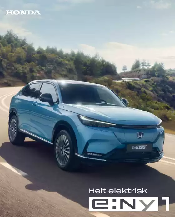 Honda katalog i Hobro | Honda e:Ny1 Brochure | 2025-09-16T00:00:00.000Z - 2026-09-16T00:00:00.000Z