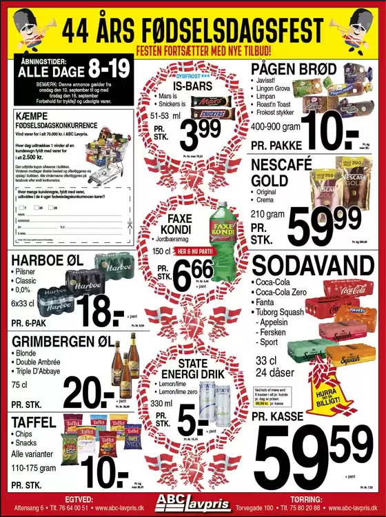 Toptilbud til sparegrise