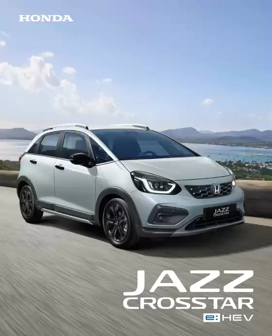 Honda katalog i Hørsholm | Honda Jazz Hybrid Crosstar Brochure | 2025-09-16T00:00:00.000Z - 2026-09-16T00:00:00.000Z