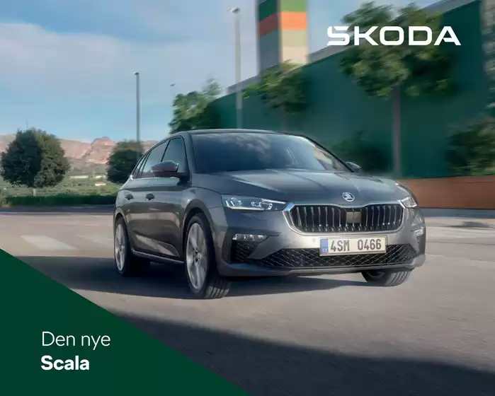 ŠKODA katalog i Tårup | Scala Modelbrochure | 2025-09-16T00:00:00.000Z - 2025-09-30T00:00:00.000Z