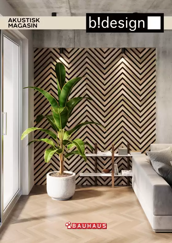 Bauhaus katalog i Herning | b design akustikpaneler 2025 | 2025-09-17T00:00:00.000Z - 2025-10-01T00:00:00.000Z