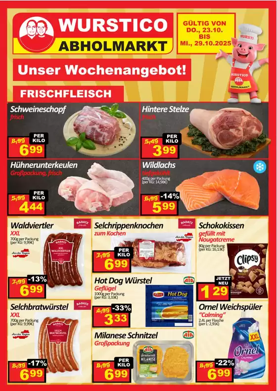Wurstico flugblatt