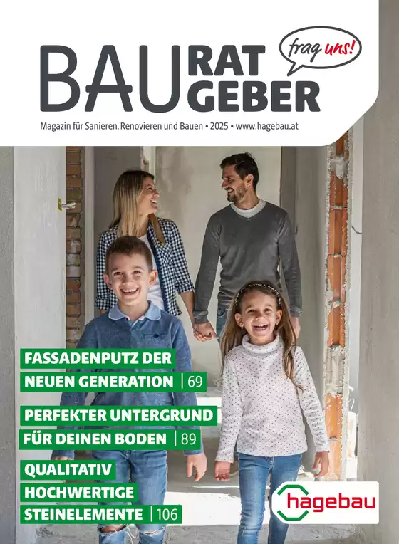 Hagebau Katalog in Vöcklabruck | hagebau Bauratgeber 2025 44194 | 2025-10-22T00:00:00.000Z - 2025-11-05T00:00:00.000Z