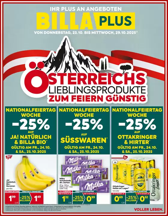 BILLA PLUS Katalog in Sollenau | BILLA PLUS FB KW43 2025 Wien | 2025-10-23T00:00:00.000Z - 2025-11-06T00:00:00.000Z