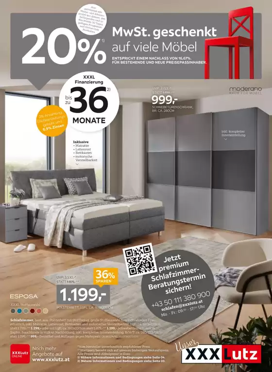 XXXLutz Katalog | Tolles Angebot für alle Kunden | 2025-10-21T00:00:00.000Z - 2025-11-04T00:00:00.000Z