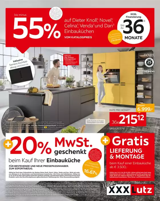 XXXLutz Katalog in Bregenz | Attraktive Sonderangebote für alle | 2025-10-21T00:00:00.000Z - 2025-11-04T00:00:00.000Z