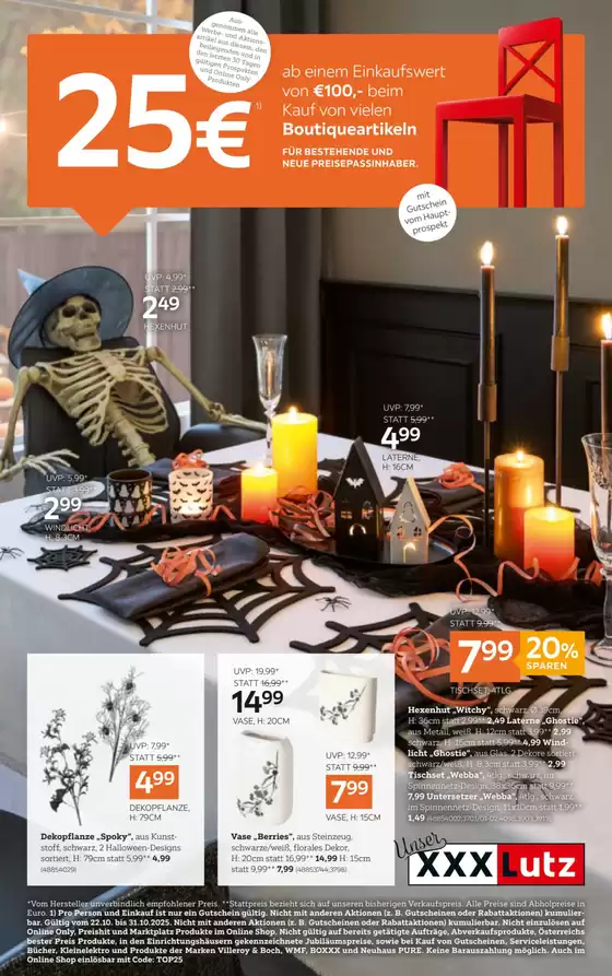 XXXLutz Katalog | Attraktive Angebote entdecken | 2025-10-28T00:00:00.000Z - 2025-11-04T00:00:00.000Z