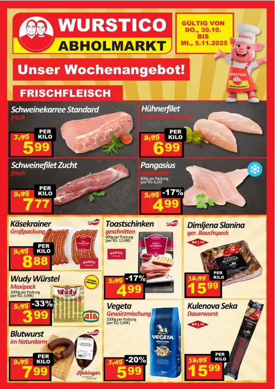 Wurstico flugblatt