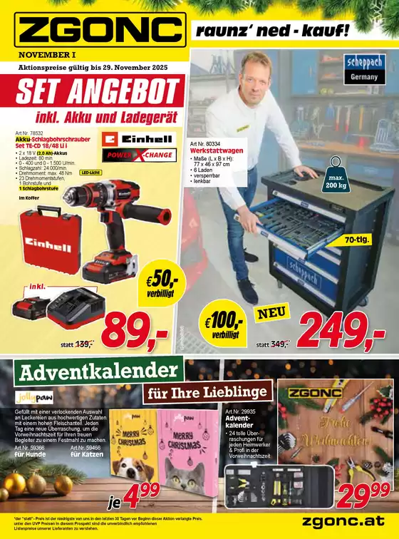 Zgonc Katalog in Lustenau | November I 2025 | 2025-10-30T00:00:00.000Z - 2025-11-13T00:00:00.000Z