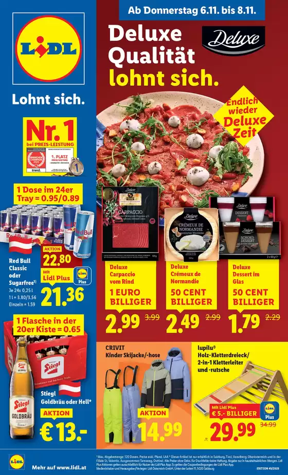 Lidl Katalog in Oed-Oehling | Angebote für Schnäppchenjäger | 2025-11-06T00:00:00.000Z - 2025-11-12T00:00:00.000Z