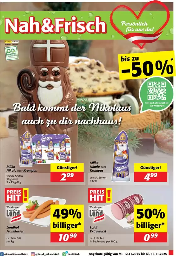 Nah & Frisch Katalog | Rabatte und Aktionen | 2025-11-12T00:00:00.000Z - 2025-11-18T00:00:00.000Z