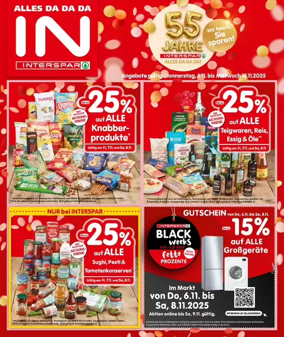 Interspar Katalog in Wels | Tolles Angebot für alle Kunden | 2025-11-06T00:00:00.000Z - 2025-12-01T00:00:00.000Z