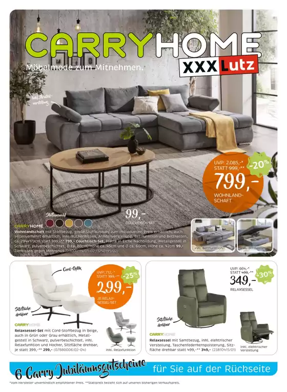 XXXLutz Katalog in Seiersberg-Pirka | Unsere besten Schnäppchen | 2025-11-04T00:00:00.000Z - 2025-11-18T00:00:00.000Z