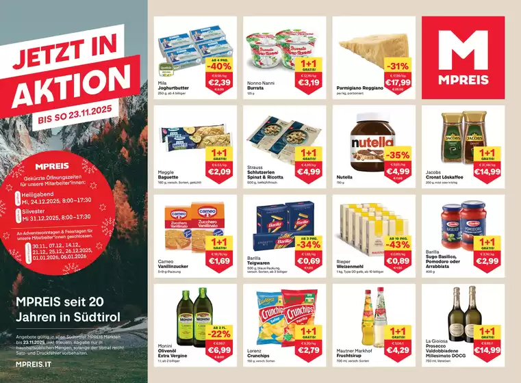 MPreis Katalog in Wiener Neustadt | Attraktive Sonderangebote für alle | 2025-11-07T00:00:00.000Z - 2025-11-23T00:00:00.000Z