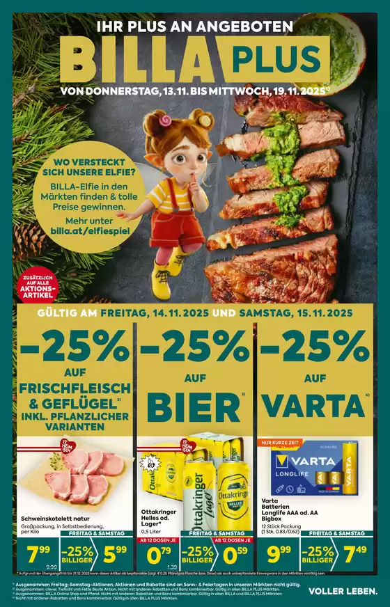 BILLA PLUS Katalog in Wien | BILLA PLUS FB KW46 2025 Wien | 2025-11-13T00:00:00.000Z - 2025-11-19T00:00:00.000Z