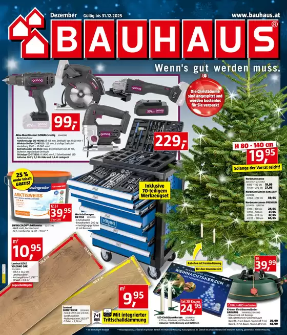 Bauhaus Katalog in St. Johann in Tirol | bauhaus.at | 2025-12-03T00:00:00.000Z - 2025-12-31T00:00:00.000Z