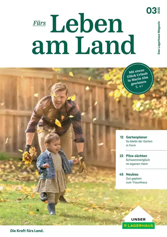 Lagerhaus Katalog in Krems an der Donau | Magazin furs leben am land 03 2025 | 2025-12-10T00:00:00.000Z - 2025-12-31T00:00:00.000Z
