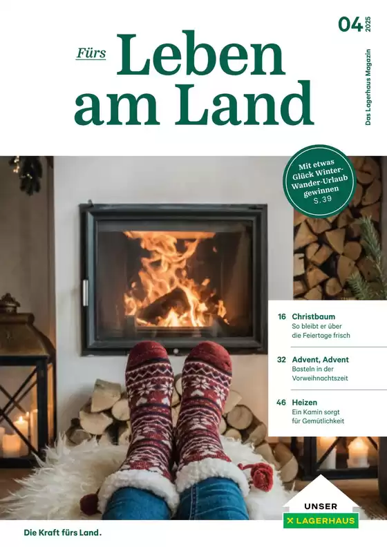 Lagerhaus Katalog in Innsbruck | Magazin furs leben am land 04 2025 | 2025-12-10T00:00:00.000Z - 2025-12-24T00:00:00.000Z