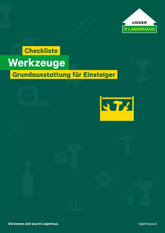 Lagerhaus Katalog in Innsbruck | Checkliste werkzeuge | 2025-12-10T00:00:00.000Z - 2025-12-24T00:00:00.000Z