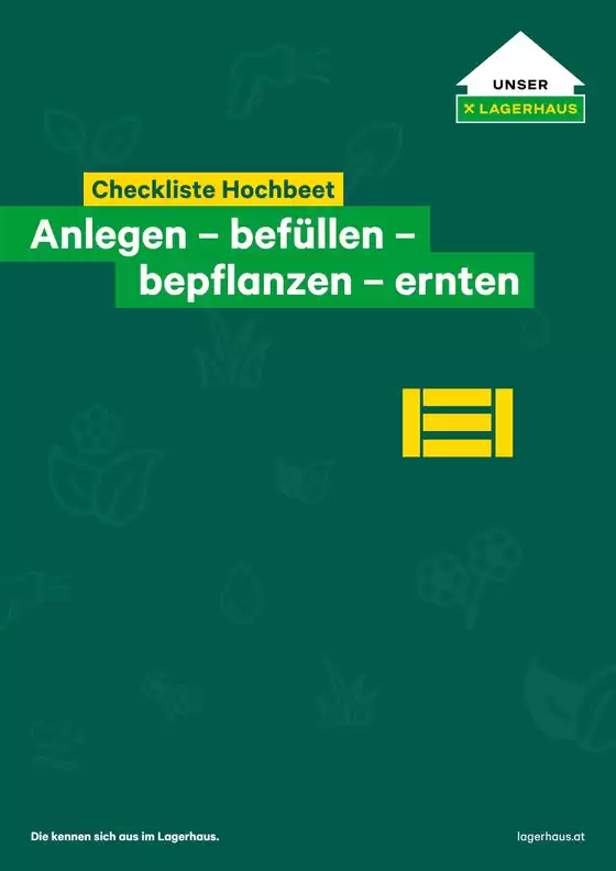 Lagerhaus Katalog in Innsbruck | Checkliste hochbeet | 2025-12-10T00:00:00.000Z - 2025-12-24T00:00:00.000Z