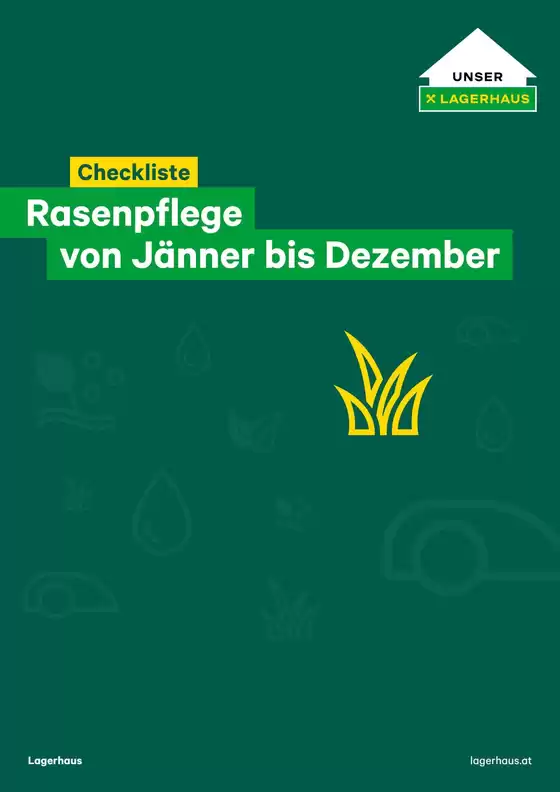 Lagerhaus Katalog in Graz | Checkliste rasenpflege | 2025-01-01T00:00:00.000Z - 2025-12-31T00:00:00.000Z