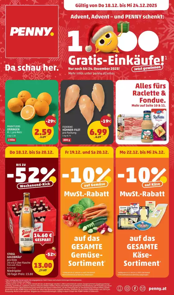 Penny Katalog in Ansfelden | Tolles Angebot für Schnäppchenjäger | 2025-12-18T00:00:00.000Z - 2025-12-24T00:00:00.000Z