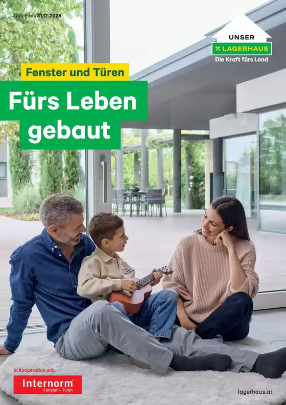 Lagerhaus Graz Land Katalog in Treffen am Ossiacher See | Lagerhaus Graz Land Internorm Folder | 2025-12-15T00:00:00.000Z - 2025-12-31T00:00:00.000Z