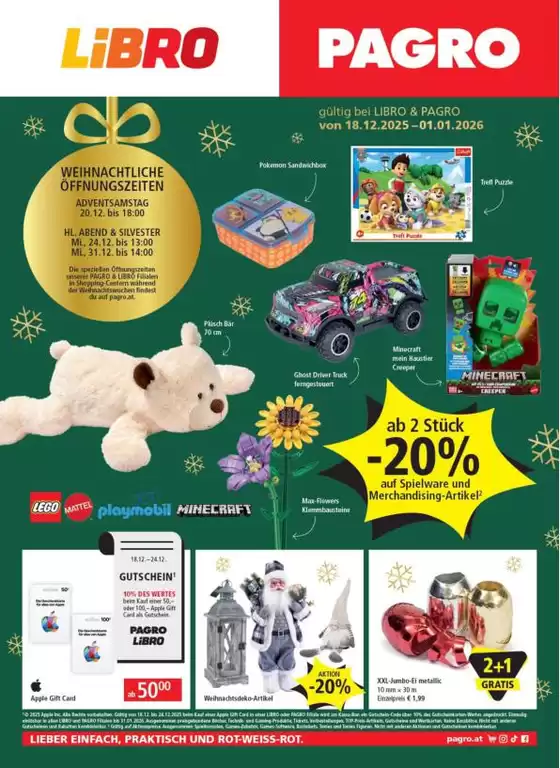 Pagro-Diskont Katalog in Villach | OB09 FB Silvester 18.12. | 2025-12-18T00:00:00.000Z - 2026-01-01T00:00:00.000Z