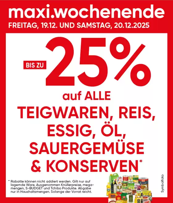 Maximarkt Katalog | Maximarkt flugblatt | 2025-12-19T00:00:00.000Z - 2025-12-20T00:00:00.000Z