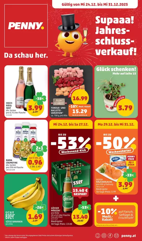 Penny Katalog in Vöcklabruck | Aktuelle Schnäppchen und Angebote | 2024-12-24T00:00:00.000Z - 2025-12-31T00:00:00.000Z
