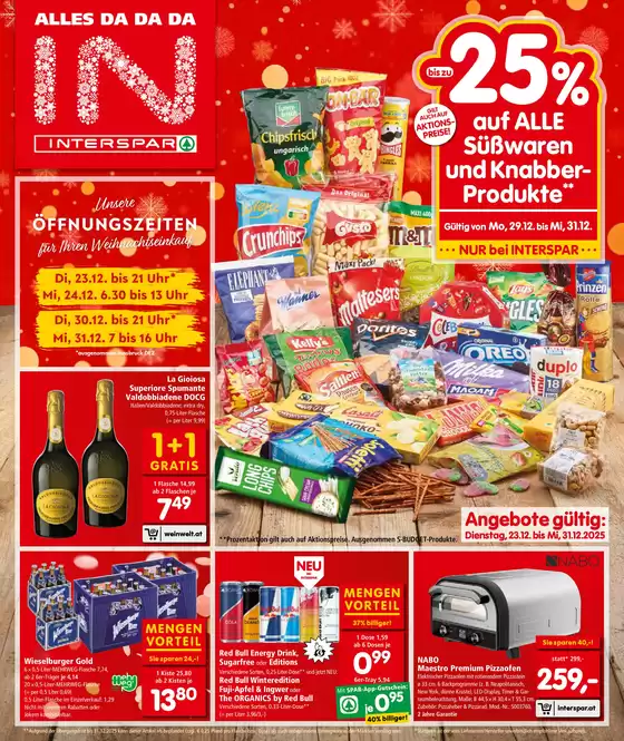 Interspar Katalog in Micheldorf in Oberösterreich | Aktuelle Deals und Angebote | 2025-12-23T00:00:00.000Z - 2025-12-31T00:00:00.000Z