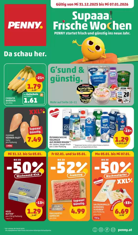 Penny Katalog | Rabatte und Aktionen | 2025-12-31T00:00:00.000Z - 2026-01-07T00:00:00.000Z
