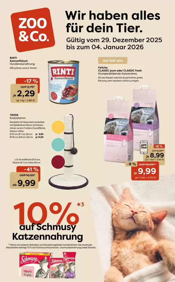 ZOO & Co Katalog in Hohenems | ZOO & Co flugblatt | 2025-12-29T00:00:00.000Z - 2026-01-04T00:00:00.000Z