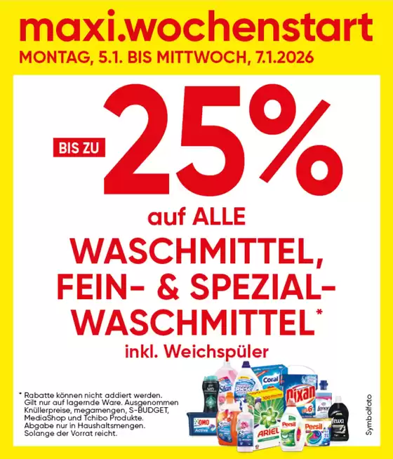 Maximarkt Katalog in Eisenstadt | Maximarkt flugblatt | 2026-01-05T00:00:00.000Z - 2026-01-07T00:00:00.000Z