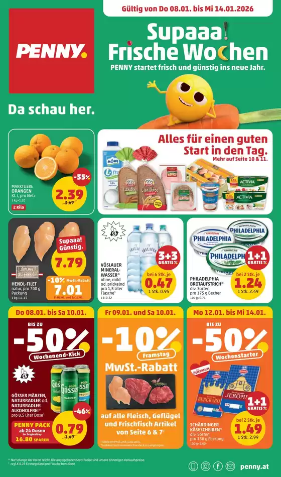 Penny Katalog in Eisenstadt | Aktuelle Schnäppchen und Angebote | 2026-01-08T00:00:00.000Z - 2026-01-14T00:00:00.000Z