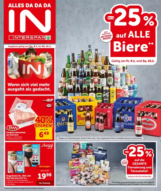 Interspar Katalog in Leibnitz | Tolles Angebot für alle Kunden | 2026-01-08T00:00:00.000Z - 2026-01-14T00:00:00.000Z