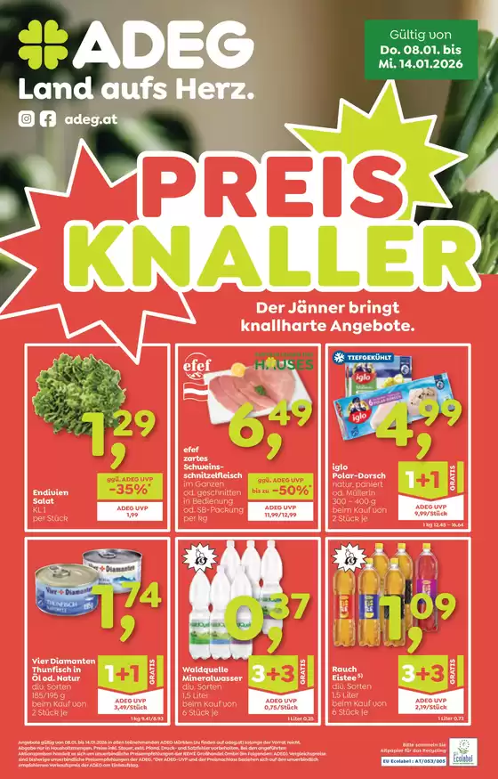 ADEG Katalog in Wörgl | Top-Deals für alle Kunden | 2026-01-08T00:00:00.000Z - 2026-01-14T00:00:00.000Z