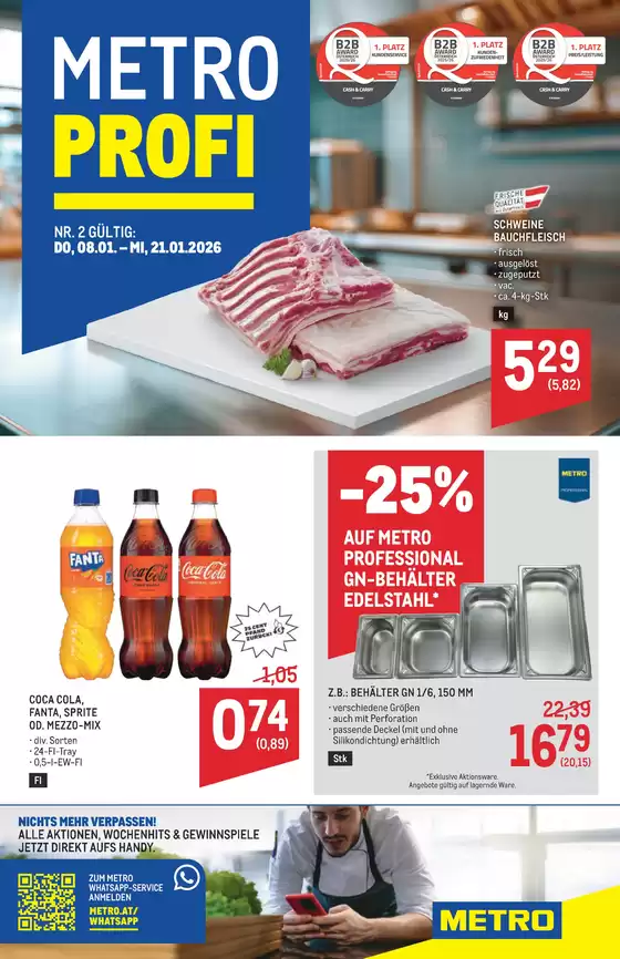 Metro Katalog in Wörgl | METRO Profi | 2026-01-08T00:00:00.000Z - 2026-01-21T00:00:00.000Z