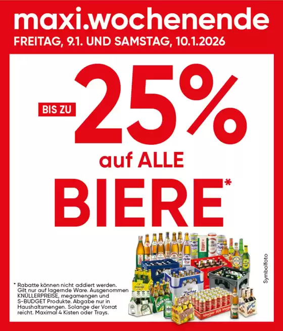 Maximarkt Katalog in Wörgl | Maximarkt flugblatt | 2026-01-09T00:00:00.000Z - 2026-01-10T00:00:00.000Z