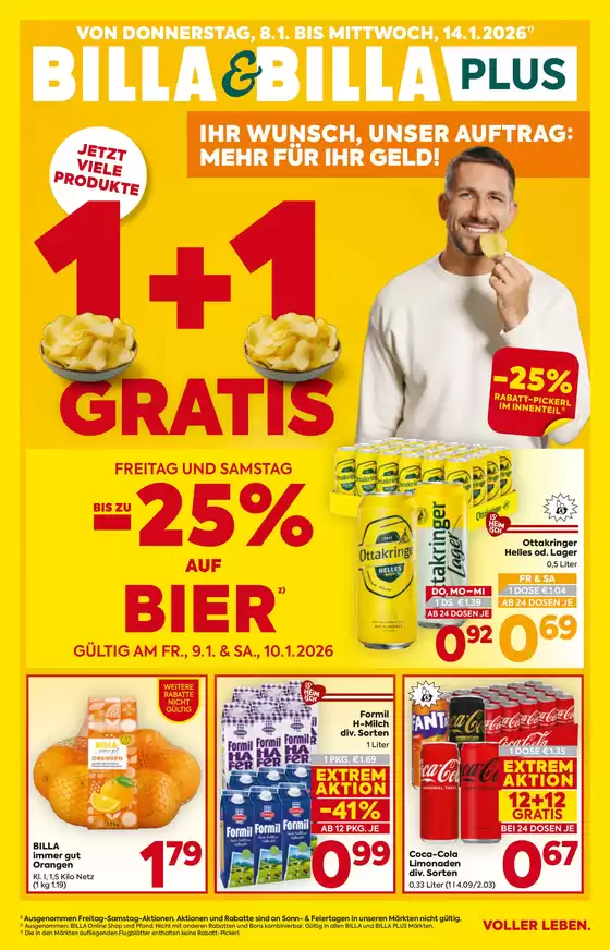 BILLA PLUS Katalog in Vösendorf | BILLA FB KW02 2026 Wien | 2026-01-08T00:00:00.000Z - 2026-01-14T00:00:00.000Z