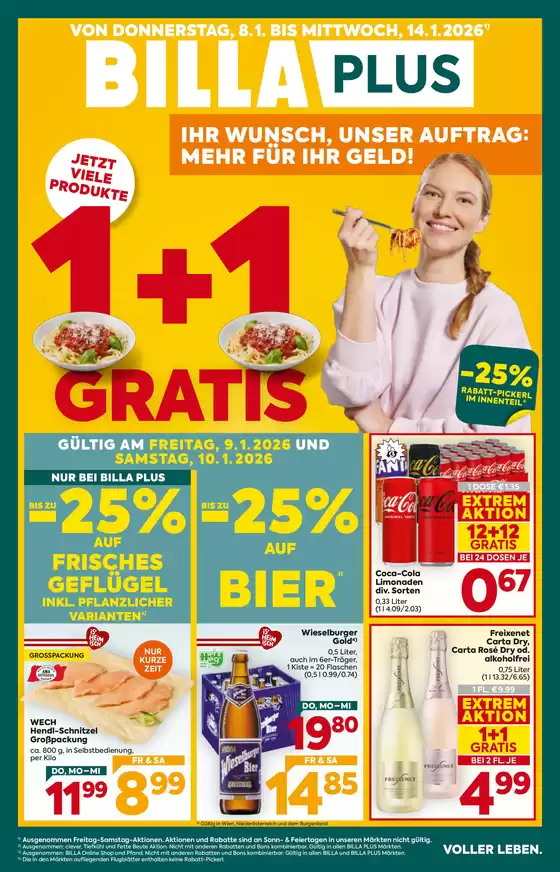 BILLA PLUS Katalog in Vösendorf | BILLA PLUS FB KW02 2026 Wien | 2026-01-08T00:00:00.000Z - 2026-01-14T00:00:00.000Z